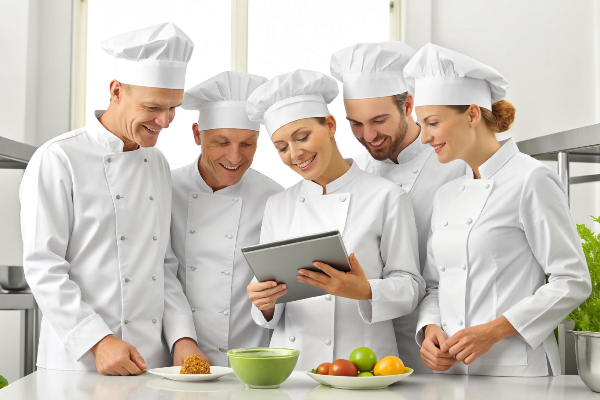 Invito a workshop in cucina professionale